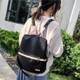 thumbnail image 4 of Dalazy Women Simple Lightweight Anti-theft Backpack Oxford Cloth Waterproof Shoulder Bag, 4 of 7