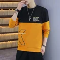 thumbnail image 2 of Camiseta para hombre, ropa para hombre empalmada, sudadera con estampado superior, nueva con alta calidad, moda Harajuku, emo, marca alta F, 2 of 4