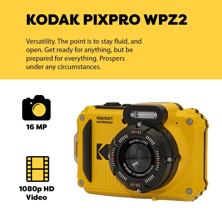 Kodak PIXPRO デジタルカメラ イエロー WPZ2 - デジタルカメラ