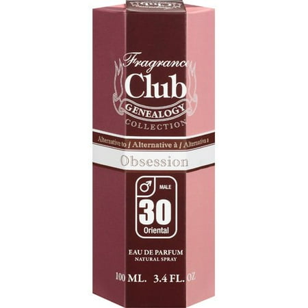 Fragrance Club Genealogy Collection Male 30 Oriental Eau De Parfum, 3.4 oz