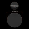 thumbnail image 2 of 2pcs Clear Acrylic Sheet 5"x0.12" Clear Cast with Protective Paper Signs DIY Display Round Transparent, 2 of 4