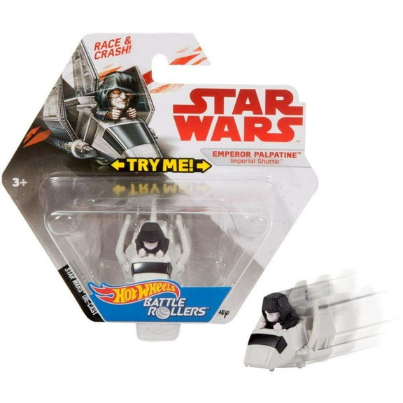 Hot Wheels Star Wars Emperor Palpatine Imperial Shuttle Battle Roller