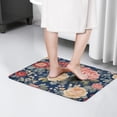 thumbnail image 4 of Pioneer Flower Floral Print Flannel Non Slip Door Rugs,Washable Door Mats Indoor,Decorative Door Mats,Dirt-Resistant and Absorbent Doormat for Entrance,Bedroom,Kitchen,Bathroom,23.5"x16", 4 of 5