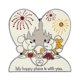 thumbnail image 1 of Disney Parks Mickey y Minnie My Happy Place est&aacute; contigo Pin nuevo con tarjeta Disney No, 1 of 1