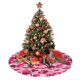 thumbnail image 4 of Falda para árbol de Navidad Ba-Pe, suave y divertida, collar para árbol de Navidad, decoración navideña de estilo rústico, 36", 4 of 4