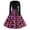 Dark Purple #009, variant on Halloween Dresses for Women Skeleton Witch Hat Long Sleeve 1950s Cocktail Funny Dresses V Neck Hepburn Retro Classic Dress with Belt S