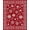 Red, Pattern 1, variant on ODIKA 2'x3' Machine Washable Non-Slip Area Rug, Frosty Charm Boutique Luxury Exclusive Highlight High Traffic Rug, Red, 606657