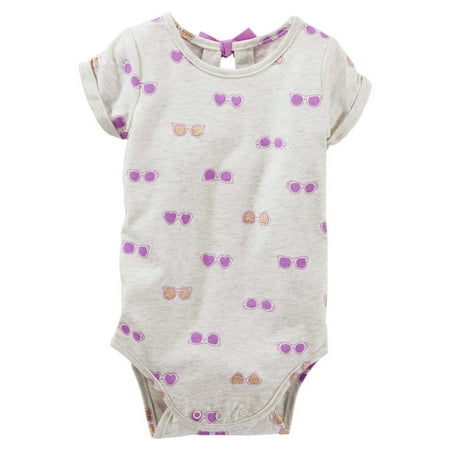 Carter S Oshkosh B Gosh Baby Clothing Outfit Girls Bow Back Bodysuit