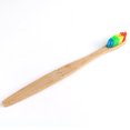 thumbnail image 1 of Wisewang Natural Bamboo Toothbrush Whitening Bamboo Toothbrushes Soft Colorful 1pcs 1Set, 1 of 5