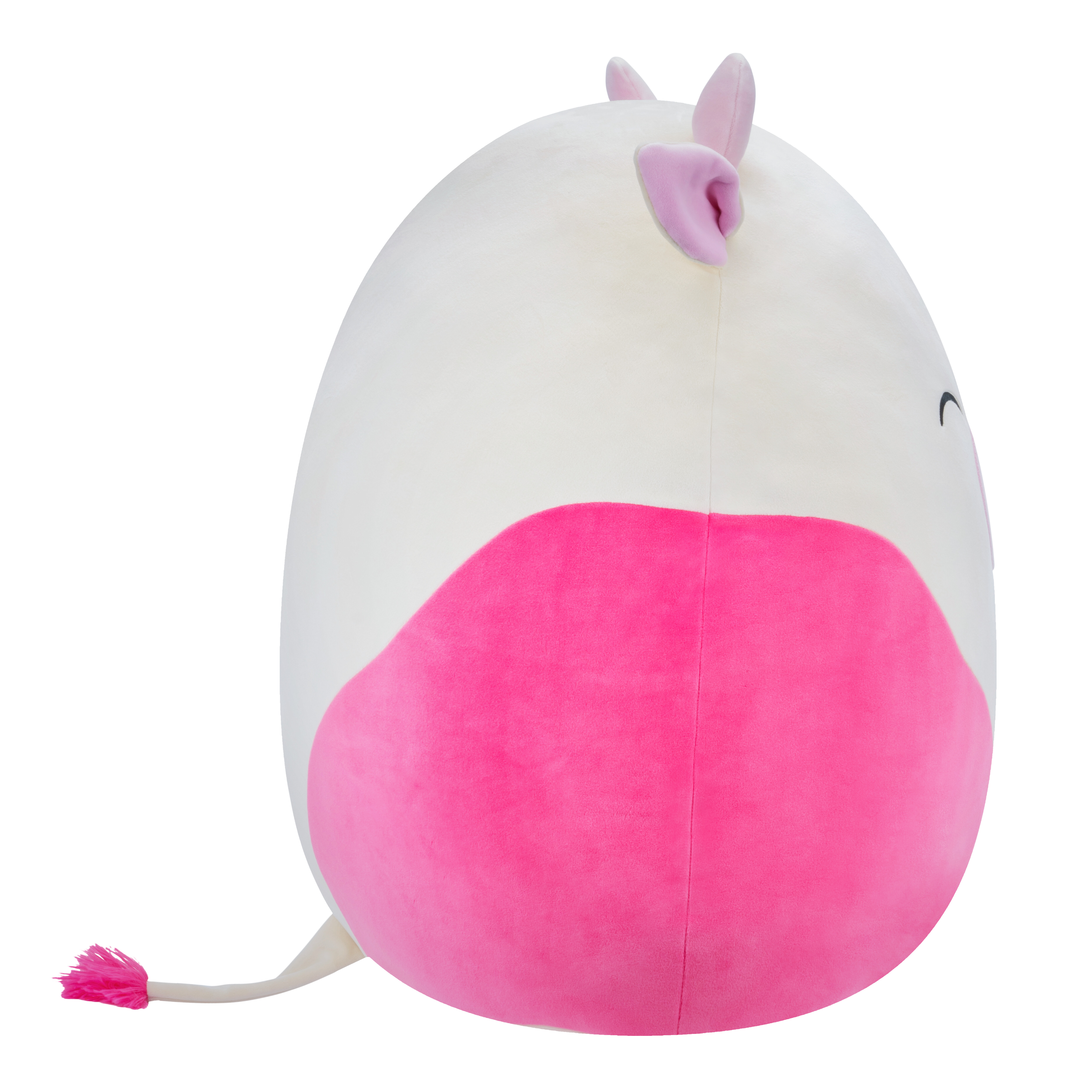 Squishmallows Original 16 inch Caedyn the Cream Cow with Pink Spots - Child's Ultra Soft Plush Toy