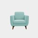 thumbnail image 1 of Sillon Tokio Curri Turqueza - DC Inlab Muebles Modelo D, 1 of 1
