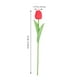 thumbnail image 4 of KAKOWELY 10 tulipanes falsos realistas, ramo de flores para decorar bodas., 4 of 4