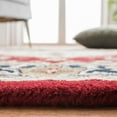 thumbnail image 4 of Safavieh Heritage York Oriental Wool Runner Rug, Ivory/Red, 2'3" x 6', 4 of 11