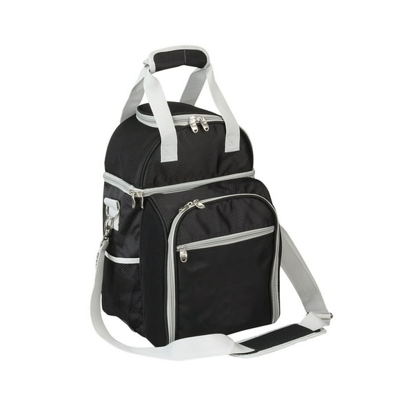 Preferred Nation P7453 BLK 2 Piece Hot & Cold Picnic Set - Black