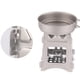 thumbnail image 4 of Camping Stove 304 Stainless Steel Folding Backpacking Burning Stove Portable Lightweight Pocket Stove for Outdoor, 4 of 10