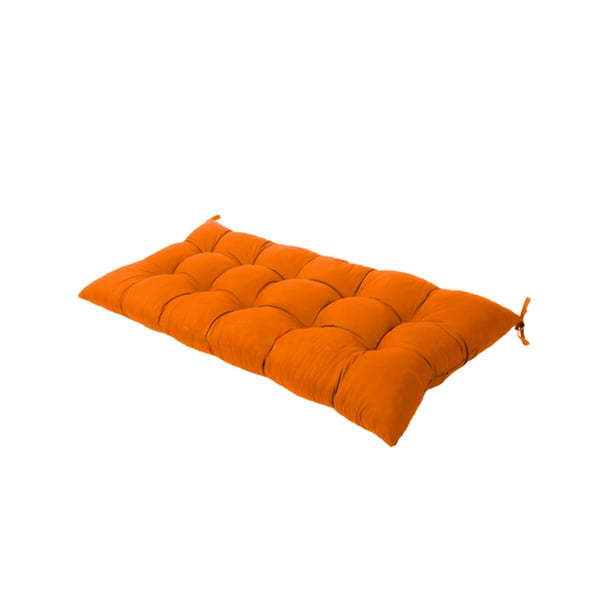 Ounissouiy Cojín de tela de tapicería duradero para silla, combinación, cojín para sentarse al tacto Premium, cojín para banco inferior Conjuntos de muebles de sala de estar naranja