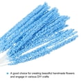 thumbnail image 3 of Uxcell 5mm Flower Stamen, Artificial Flower Stamen Pistil Matt Floral Pollen Stamen for DIY Christmas, Blue 200 Pcs, 3 of 6