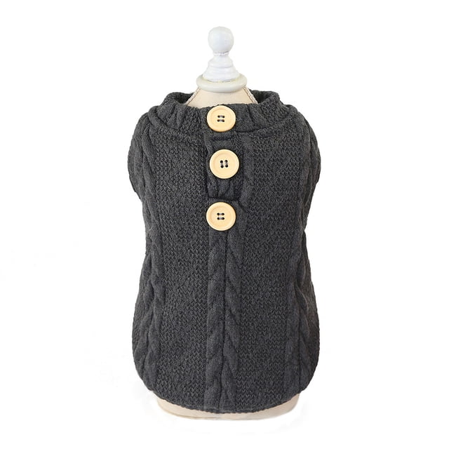 Fiudx Suéter para Mascotas, Chaleco de Lana Suave, Diseño Cálido y Elegante, Ropa de Invierno Acogedora, Protección Contra El Frío, Apto para Perros y Gatos, Tallas S-Xxl, Ajuste Cómodo.