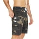 thumbnail image 2 of Augper Swim Trunks Fashion Men's Elastic Waistb and Beam Beach Line Belt Casual Sports Shorts, 2 of 5