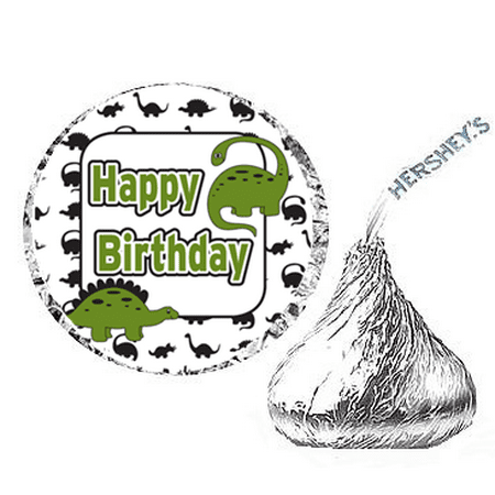 216ct dinosaur party hershey s kisses stickers labels walmart com