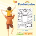 thumbnail image 2 of Pósteres para colorear Resurhang Father's Day Colorea tu propio x50, 2 of 6