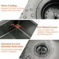 thumbnail image 3 of 33 inch Farmhouse Workstation Kitchen Sink, Handmade Modern Apron-front Single Bowl Farm Kitchen Sink with Integrated Ledge and Accessories, 3 of 6