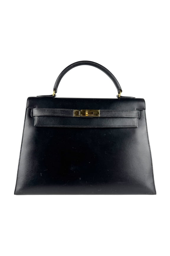 Pre-Owned Hermes Herms Kelly 32 Handbag Shoulder Bag with External Stitching, Box... (Good)