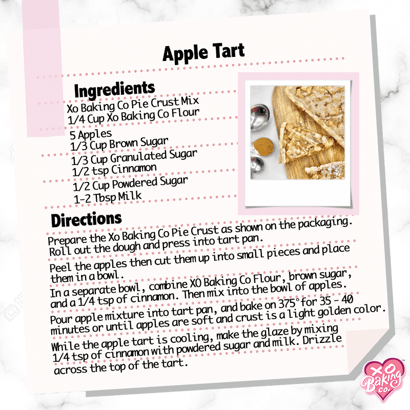 XO Baking Gluten Free Pie Crust Gourmet Baking Mix, Non-GMO, 15.3oz box