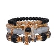 thumbnail image 1 of Pulsera de perlas de cristal estilo oceánico Fiudx para mujer, 1 of 2