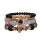thumbnail image 1 of Pulseras para mujer, regalos para mujer, pulsera bohemia de hilo de mano estilo océano con múltiples perlas de cristal, pulsera para mujer, 1 of 3