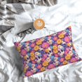thumbnail image 5 of Pofeuu Skull daisy flower Print Polyester Microfiber Plush Pillowcases, Super Soft and Cozy Pillow Case Covers with Envelop Closure（Pillow core not included）-20"x30", 5 of 6