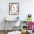 thumbnail image 3 of Stupell Industries Cottage Little Rose Dance Ballerina Black Floating Frame Canvas Art, 17 x 21, by Christine Simpson Art, 3 of 8