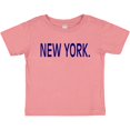 thumbnail image 3 of Inktastic New York in Blue Text Boys or Girls Baby T-Shirt, 3 of 5