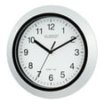 thumbnail image 3 of La Crosse Technology 10 inch Classic Silver Atomic Analog Wall Clock, WT-3102S, 3 of 7