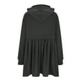 thumbnail image 4 of Lilgiuy Trendy Women's Casual Over Sized Sweatshirt Long Sleeve Dress Round-Neck Ladies Patchwork Mini Dresses Gifts for Your Bosom Friend, 4 of 4