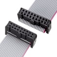 thumbnail image 5 of Uxcell IDC Wire Flat Cable FC/FC Connector A-type 18 Pins 0.1'' Pitch 39.37'' Length Ribbon  Grey, 5 of 5