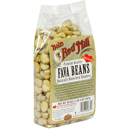 Bob's Red Mill Fava Beans, 20 oz (Pack of 4)