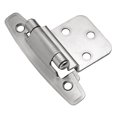 thumbnail image 2 of Hickory Hardware P295-SC Satin Silver Cloud Surface Self-Closing 0.37 In. Offset Hinge 2-Pack, 2 of 4