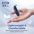 thumbnail image 3 of MEDca Digital Hearing Amplifier - (Pair of 2) Personal with All-Day Battery Life, Dark Blue, 3 of 9