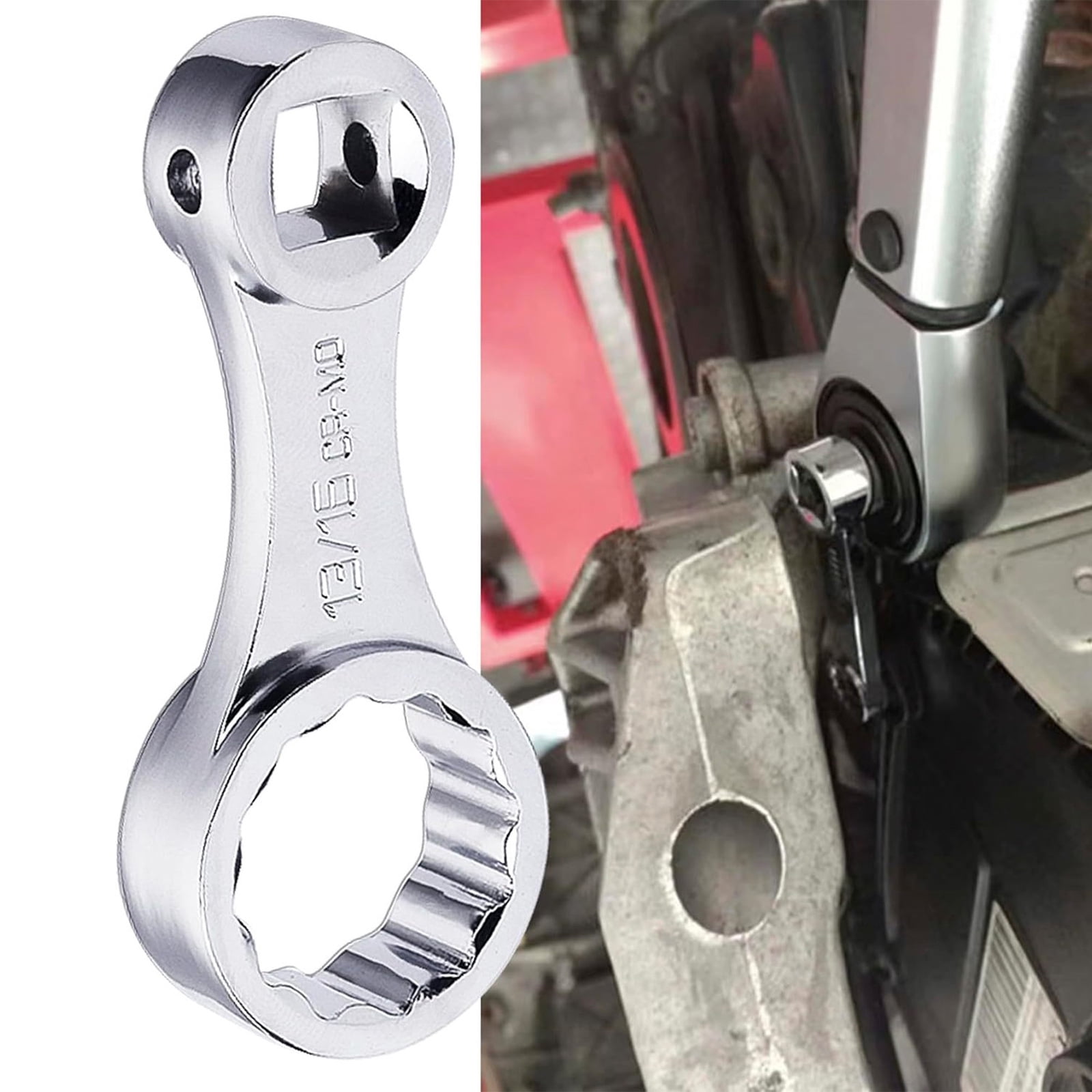 Torques Wrench Spanner 12 Point Adapter Set 3/8 Drive Torques Wrench Adapter 12-Point Box End Torques Adapter