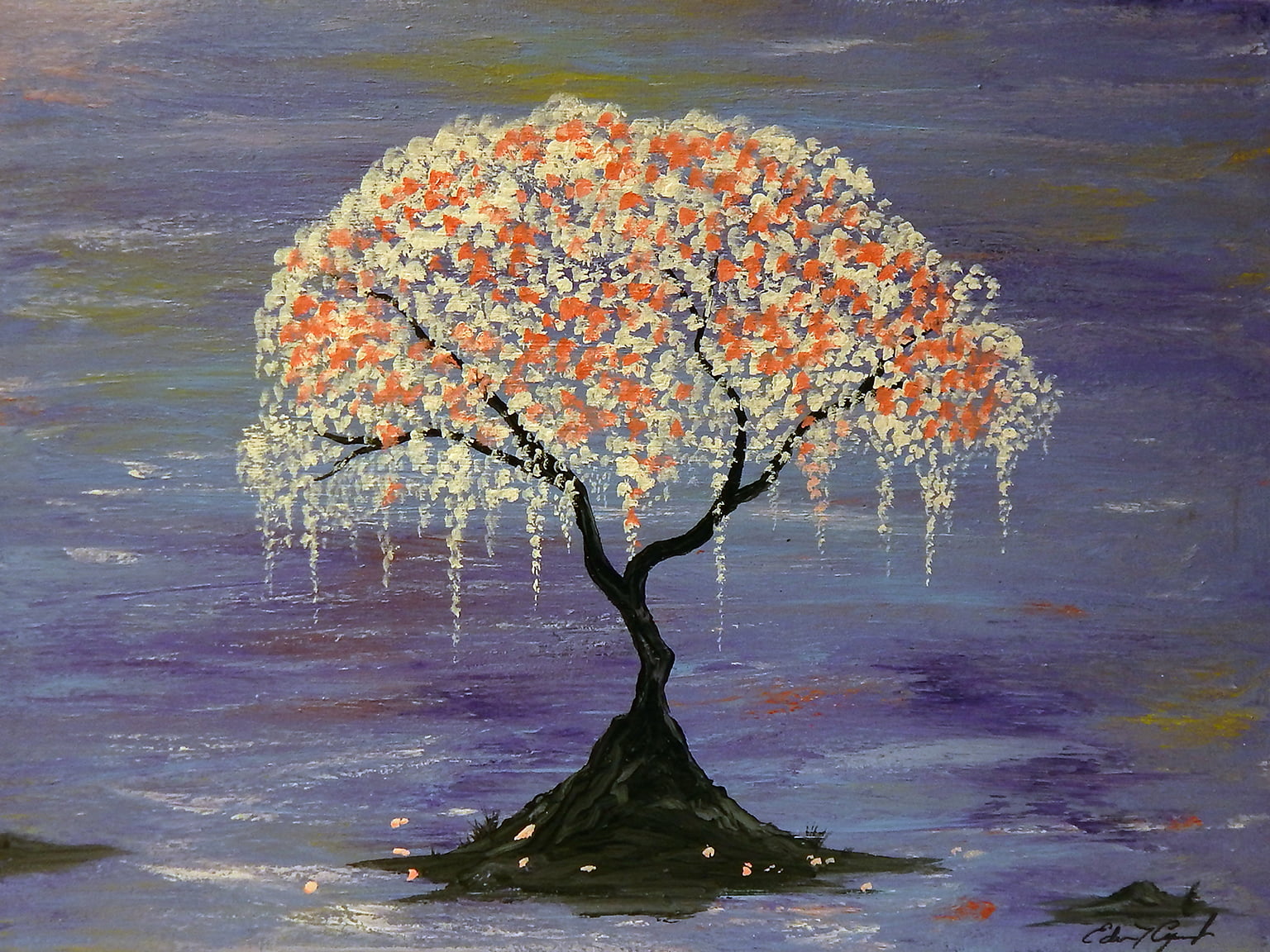 Tree Painting Acrylic