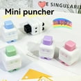 thumbnail image 4 of Diy Portable Mini Hole Puncher, Simple And Creative Office Stationery (Green)|Handmade DIY Portable Mini Punch Simple Creative Stationery A Variety Of Colors Can Be For You To Choose, 4 of 9