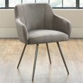 thumbnail image 2 of Sauder Harvey Park Upholstered Dining Arm Chair in Gray, 2 of 8