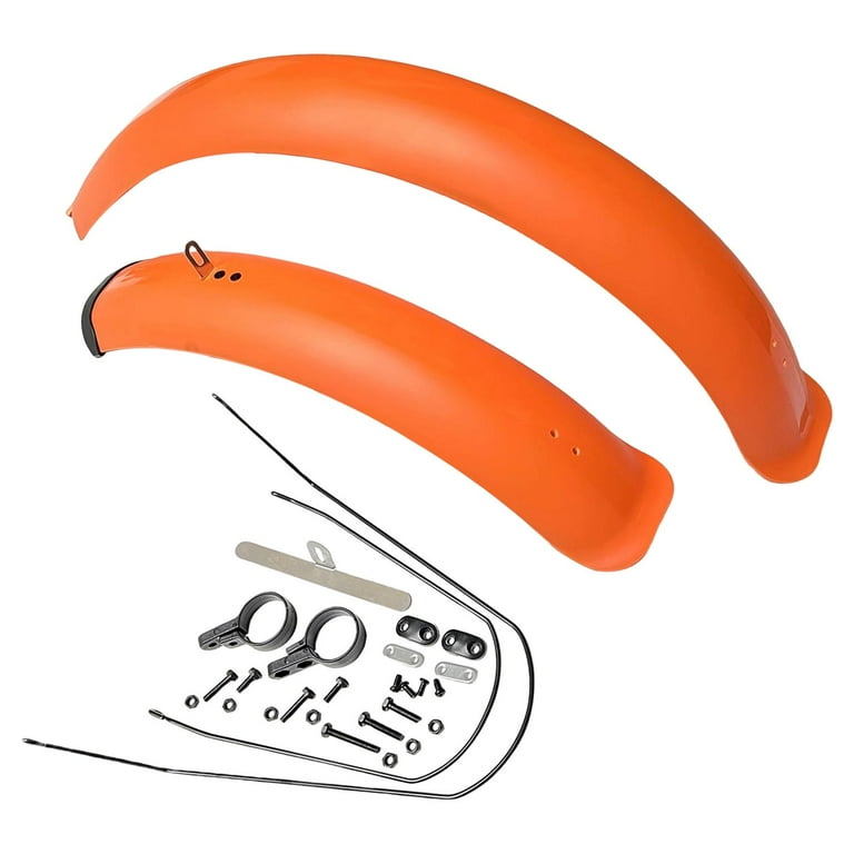 Orange hotsell bike fenders