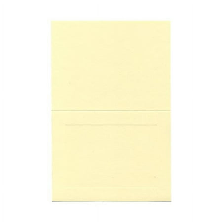 UPC: 0632963044151 | JAM Foldover Cards  5 x 6 5/8  Ivory Panel  25/Pack