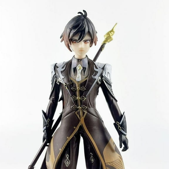 New Genshin Impact Zhongli Figures, Zhongli Figure Statue, 18cm/7inch Figurine Anime Model Genshin Impact Game Character Collection Decoration Gift