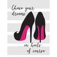 thumbnail image 2 of Taylor, Evangeline 12x14 Black Ornate Wood Framed with Double Matting Museum Art Print Titled - Chase your Dreams, 2 of 4
