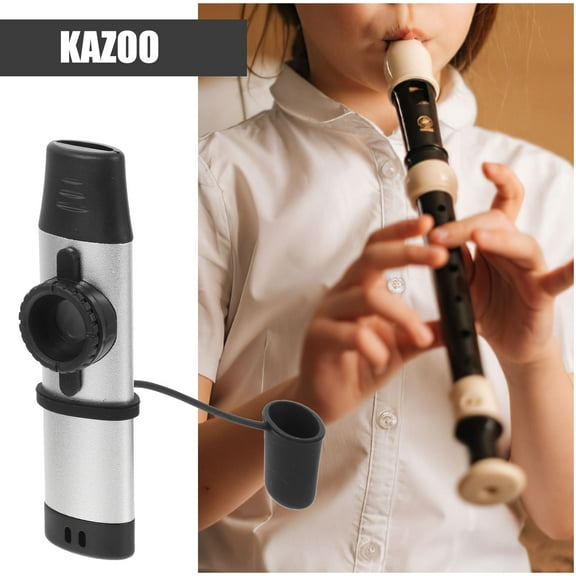 FESTFENDS Reliable Metal Kazoo for Adults with Simple Design 1 Set