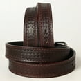 thumbnail image 2 of American Tanner Western Grain Leather Unisex Holster Belt Men Women Brown, 2 of 5