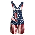 thumbnail image 6 of Tisuna 4Th Of July Girls Romper Celebrates Independence Day Theme With USA Graphic Jumpsuit For Little Girls And Boys Kids Patriotic Outfit Navy Size 10-11 Years, 6 of 6